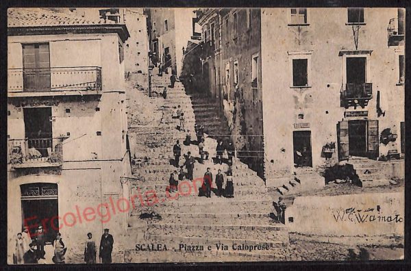 ae5465 - CARTOLINA D'EPOCA - Cosenza Provincia - Scalea