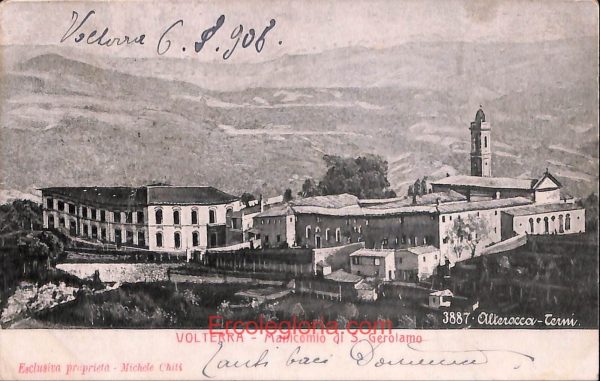 ad7296 - CARTOLINA D'EPOCA - Pisa Provincia - Volterra    1908