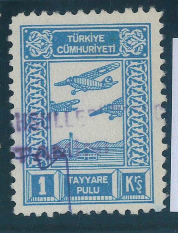 P3292 - TURKEY ,AVIATION TAX STAMP