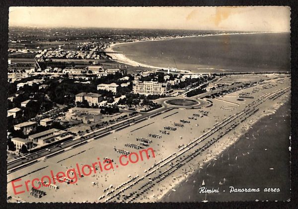 ai0575 - CARTOLINA D'EPOCA - Rimini Città - Panorama