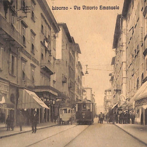 ac7322 - CARTOLINA D'EPOCA - Livorno Città - Via Vittorio Emanuele
