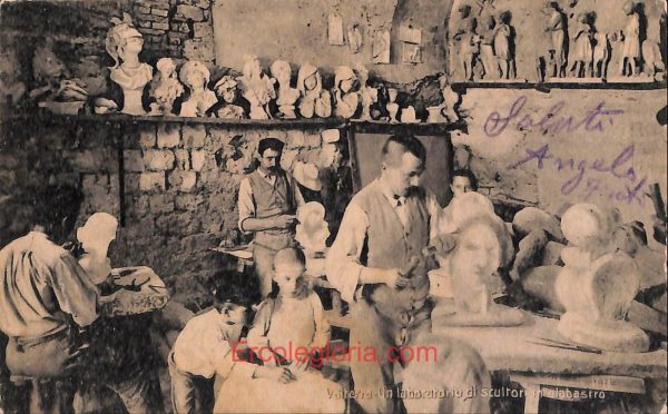 ad7315 - CARTOLINA D'EPOCA - Pisa Provincia - Volterra  1907