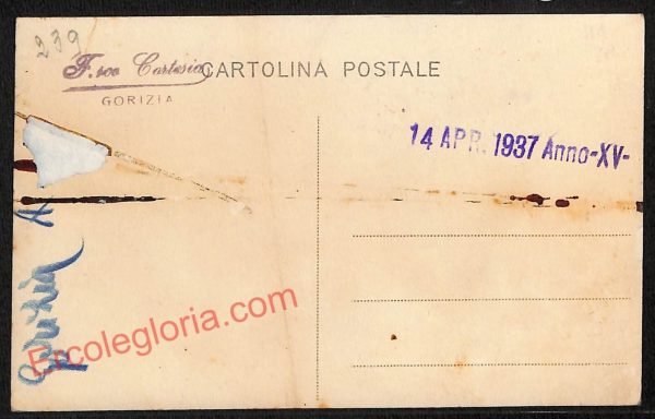 ag1707 - CARTOLINA D'EPOCA - Gorizia Città - immagine 2