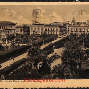 ae0788 - CARTOLINA  D'EPOCA - Bari Città - Via Vittorio Veneto  1935