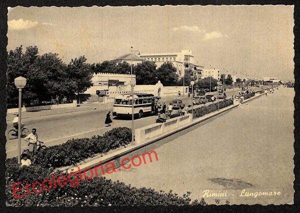 ai0603 - CARTOLINA D'EPOCA - Rimini Città - Lungomare