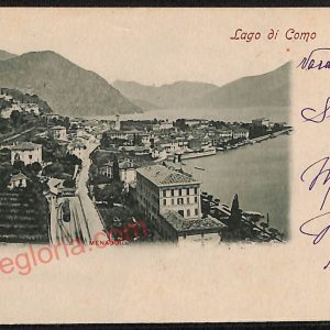 ae5264 - CARTOLINA D'EPOCA - Como Provincia - Menaggio  1899