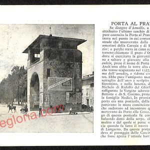 ae7362 - CARTOLINA D'EPOCA - Firenze Città - Porta al Prato
