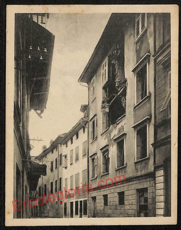 ag1762 - CARTOLINA D'EPOCA - Gorizia Città - Via Stretta
