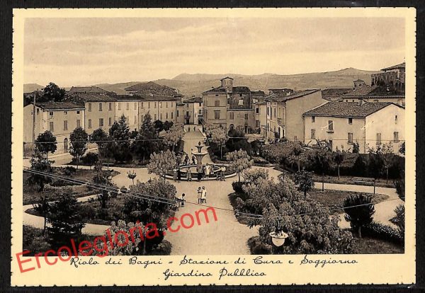 ah9411 - CARTOLINA D'EPOCA - Ravenna Provincia - Riolo Terme