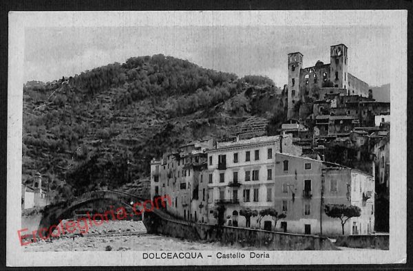 ag4675 - CARTOLINA D'EPOCA - Imperia Provincia - Dolceacqua   1933