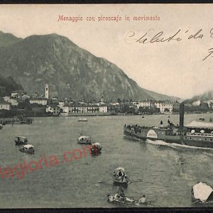 ae5265 - CARTOLINA D'EPOCA - Como Provincia - Menaggio  1901