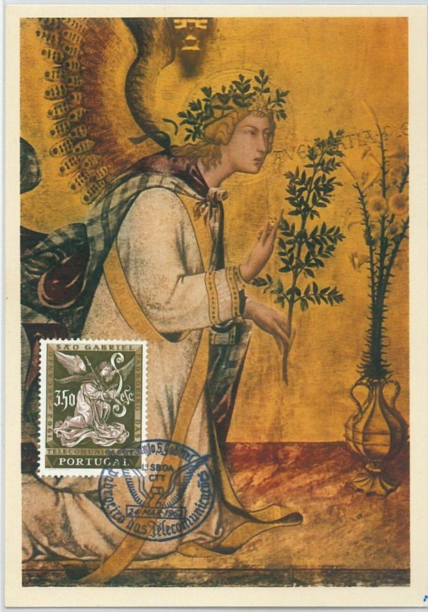 63613 - PORTUGAL - POSTAL HISTORY: MAXIMUM CARD 1962 -  ART Religion
