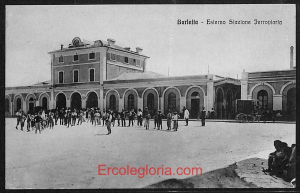 ae0918 - CARTOLINA  D'EPOCA - BAT Provincia - Barletta