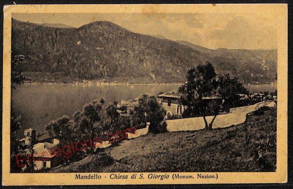 ae5266 - CARTOLINA D'EPOCA - Como Provincia - Mandello 1933