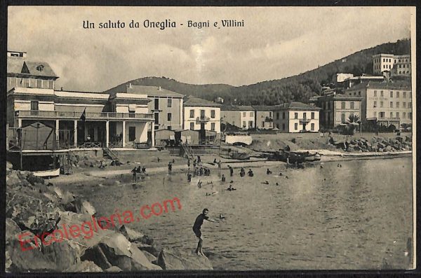 ag4704 - CARTOLINA D'EPOCA - Imperia Provincia - Oneglia