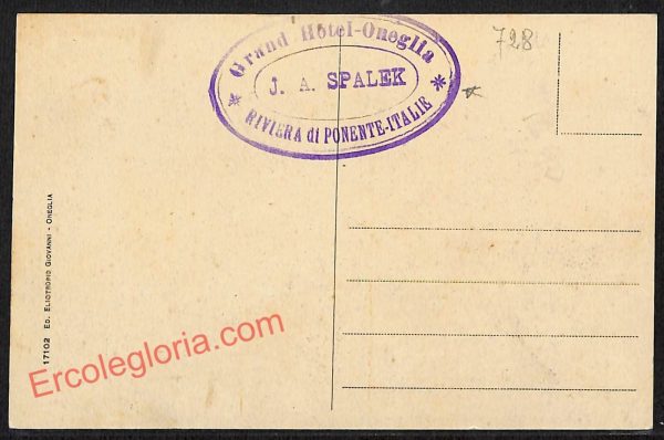 ag4704 - CARTOLINA D'EPOCA - Imperia Provincia - Oneglia - immagine 2