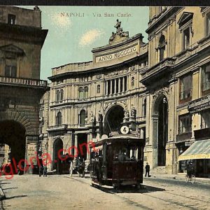 ag9677 - CARTOLINE D'EPOCA - Napoli Città - Via San Carlo