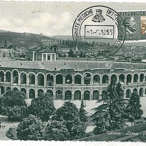14957 - ITALY - POSTAL HISTORY - MAXIMUM CARD -  medicine ARCHITECTURE 1955