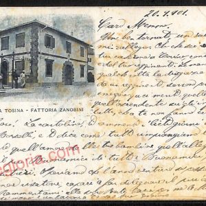 ae6891 - CARTOLINA D'EPOCA - Firenze Città - Borgo a Tosina