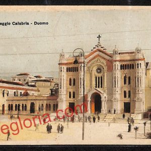 ah9497 - CARTOLINA D'EPOCA - Reggio Calabria Città - Duomo