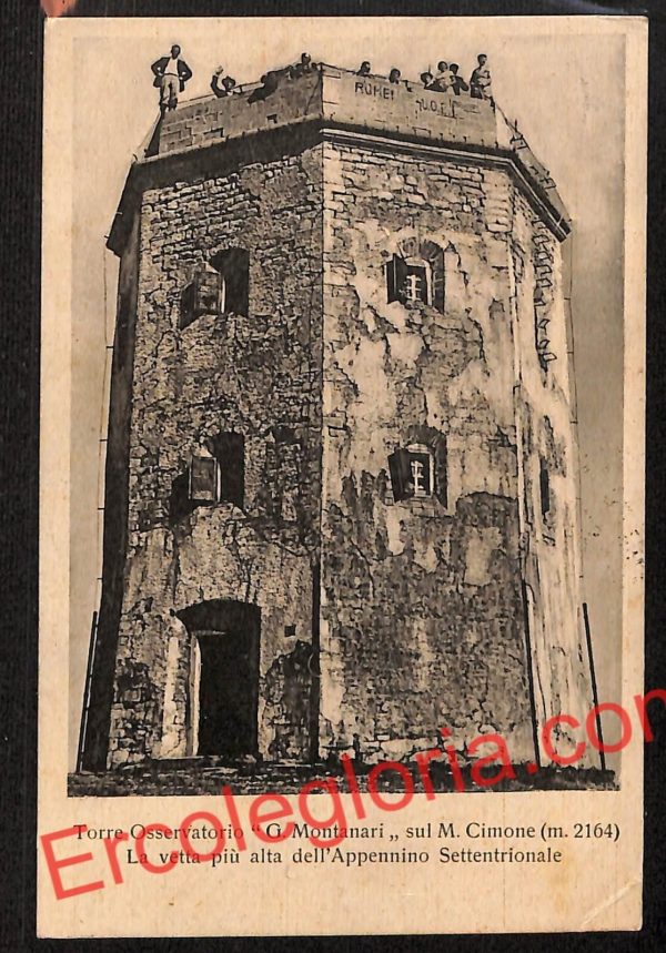 ah7831 - CARTOLINA D'EPOCA - Pistoia Città - Torre Osservatorio ''G. Montanari''