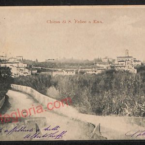 ae6942 - CARTOLINA D'EPOCA - Firenze Città - Chiesa di S. Felice a Ema