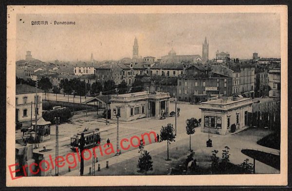 ah5420 - CARTOLINA D'EPOCA - Parma Città - Panorama