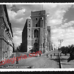 ai7289 - CARTOLINA D' EPOCA - Taranto Città - Via Anfiteatro