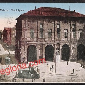ah5424 - CARTOLINA D'EPOCA - Parma Città - Palazzo Municipale