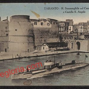 ai7294 - CARTOLINA D' EPOCA - Taranto Città - Castello San Angelo