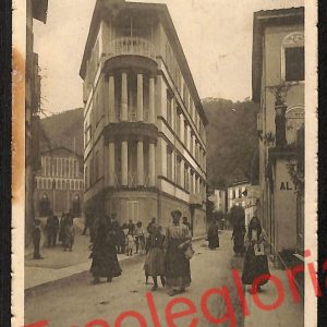 ag6436 - CARTOLINA D'EPOCA - Lucca Provincia - Bagni di Lucca  1918