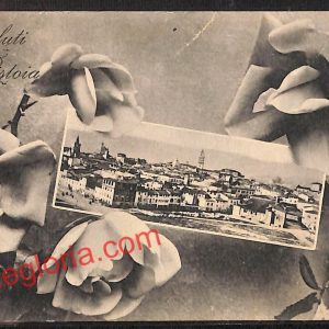 ah7862 - CARTOLINA D'EPOCA - Pistoia Città - Panorama
