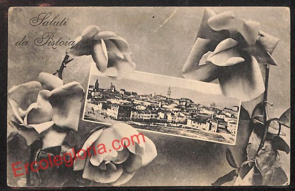 ah7862 - CARTOLINA D'EPOCA - Pistoia Città - Panorama