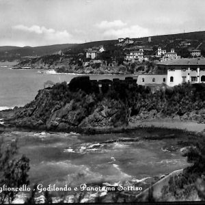 ac7903 - CARTOLINA D'EPOCA - Livorno Provincia - Castiglioncello  1955