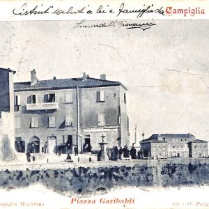 ac7970 - CARTOLINA D'EPOCA - Livorno Provincia - Campiglia Marittima   1905