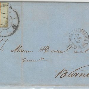 58398 - ‎España - Historia Postal -  Edifil # 52 sobre CARTA - RUEDA de CARRETA