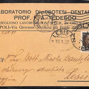 ab7960 - CARTOLINA  D'EPOCA - Napoli Città - 1932