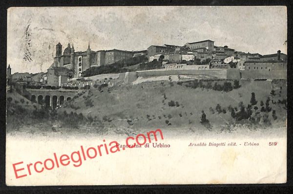 ah6538 - CARTOLINE  D'EPOCA - Urbino Città - Panorama