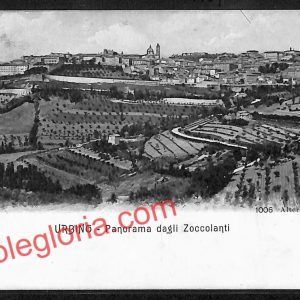 ah6539 - CARTOLINE  D'EPOCA - Urbino Città - Panorama dagli Zoccolanti