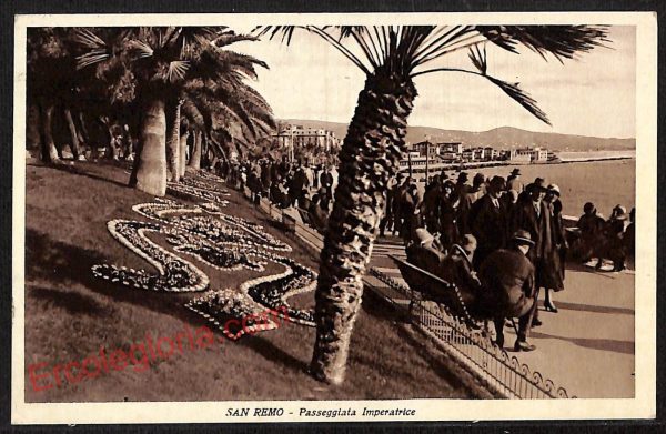ag4851 - CARTOLINA D'EPOCA - Imperia Provincia - Sanremo