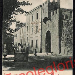 ag6466 - CARTOLINA D'EPOCA - Lucca Provincia - Barga   1901