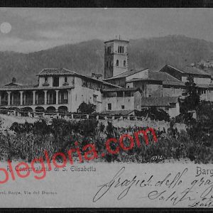 ag6467 - CARTOLINA D'EPOCA - Lucca Provincia - Barga   1903