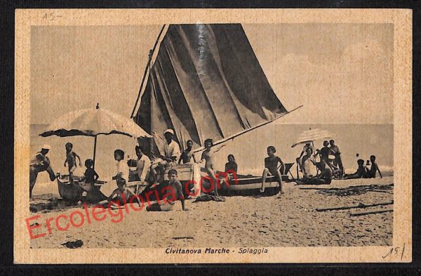 ag7560 - CARTOLINA D'EPOCA - Macerata Provincia - Civitanova Marche