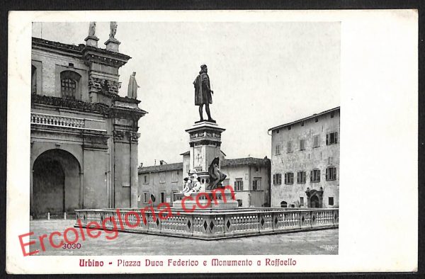 ah6541 - CARTOLINE  D'EPOCA - Urbino Città - Piazza Duca Federico