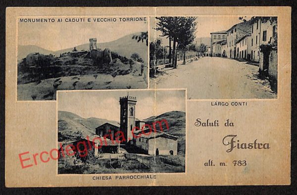 ag7563 - CARTOLINA D'EPOCA - Macerata Provincia - Fiastra
