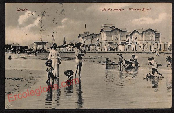 ag1837 - CARTOLINA D'EPOCA - Gorizia Provincia - Grado  1900