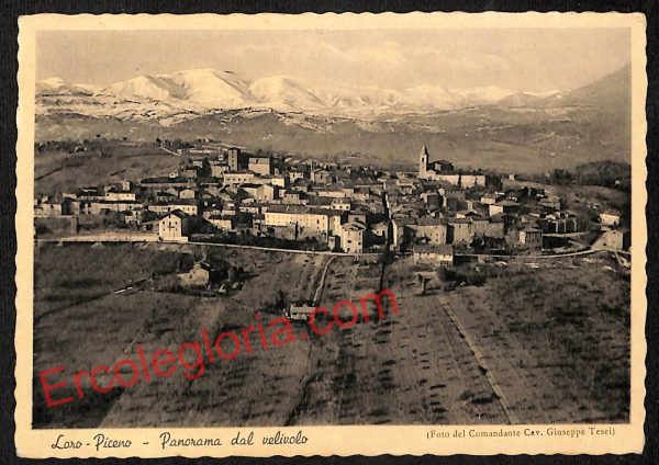 ag7567 - CARTOLINA D'EPOCA - Macerata Provincia - Loro Piceno