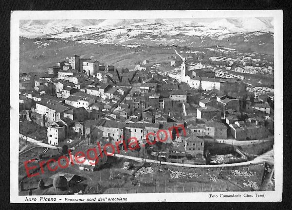 ag7568 - CARTOLINA D'EPOCA - Macerata Provincia - Loro Piceno