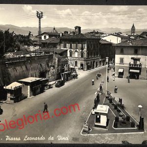 ah7867 - CARTOLINA D'EPOCA - Pistoia Città - Piazza Leonardo da Vinci