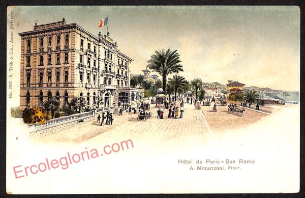 ag4868 - CARTOLINA D'EPOCA - Imperia Provincia - Sanremo